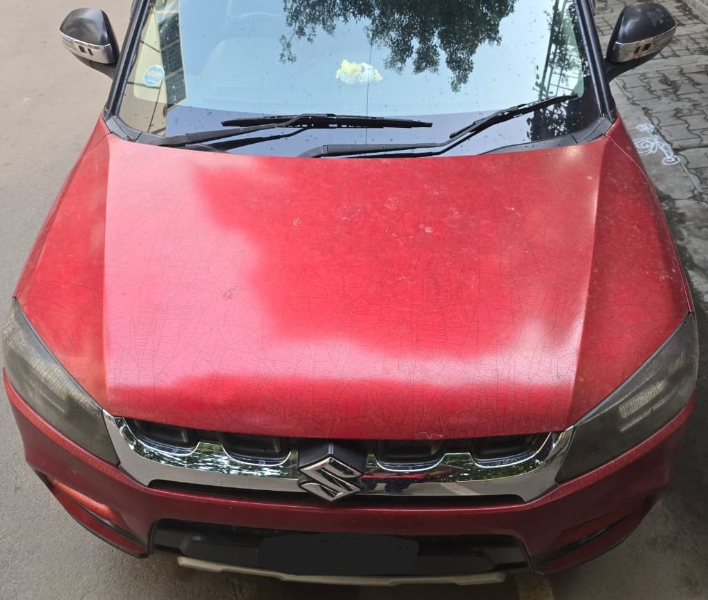 Car before detailing at Top Secret Detailing Studio Bangalore